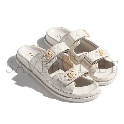 CHANEL MULES SHINY LAMBSKIN G45507 B20276
